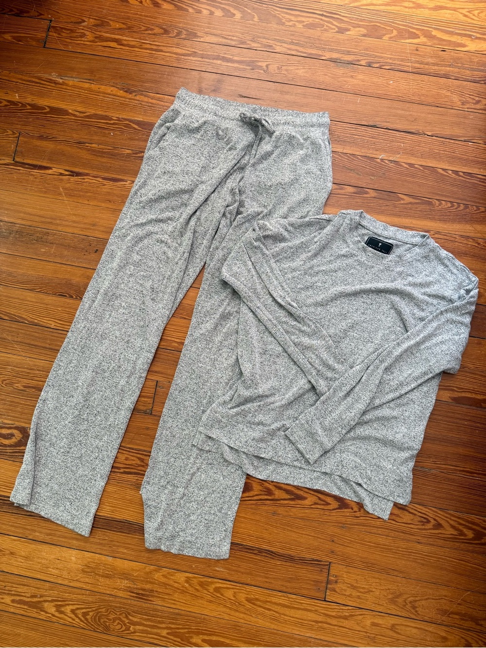 American Tall Heather Gray Pajama Set